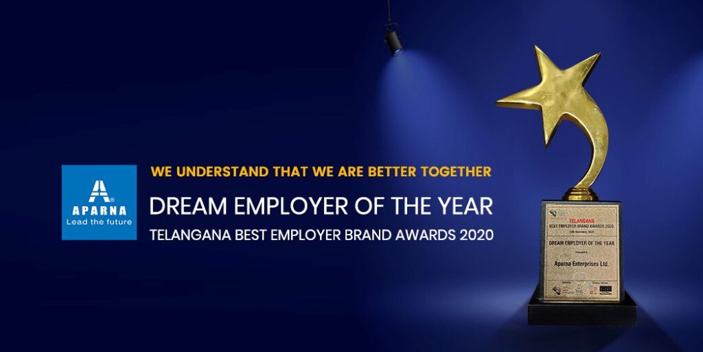 Aparna-Enterprises-Ltd.-recognized-as-the-Dream-Employer-of-the-Year
