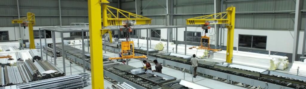 India’s rapid urbanization, demand from millennials and infrastructure development offer substantial opportunities for the building materials industry. Aparna Enterprises Limited (AEL), a leading building material manufacturer, meets the growing demand for high-quality and eco-safe materials. With a customer-centric approach, AEL’s journey, from a ceramic tile distributor to an industry leader in building materials with a diverse range of products, is marked by over three decades of dedication to innovation and top-notch quality. AEL has revolutionized the construction landscape in South India, shaping the future of the construction industry in the region. Aparna Enterprises Limited: Dominating Building Materials Manufacturing in South India with diversified product portfolio. Aparna Enterprises Limited stands as a pioneer building material manufacturer, reigning as the market leader in South India with the largest market share. AEL prides itself on its diversified product portfolio that include cutting-edge uPVC window and door systems, premium sanitary ware and kitchenware, innovative facades and exteriors, RMC, tiles as well as aluminium window and door systems. Setting new benchmarks in design, technology, and unmatched quality, AEL continues to be the preferred choice for architects, builders, and homeowners seeking excellence in construction and building materials. Over the years, AEL has carved out a niche for itself as an innovative building materials manufacturer emerging as a reliable one-stop destination for best-in-class products. Forging Alliances and Collaborations with Industry Partners in Building Materials As a trusted leader in building material supply and manufacturing, Aparna Enterprises Limited actively fosters industry partnerships and collaborations to expand its offerings and stay at the forefront of innovation. Aparna-Craft, a joint venture with Craft International, Hong Kong, has significantly broadened its product range, offering end-to-end solutions in façades and interiors. The joint venture also manufactures high-quality aluminium windows and doors under the brand name Alteza. Furthermore, AEL engages with cutting-edge technological partners on a global scale, including Krauss Maffei, SACMI, Wegoma, Elumatec and Schwing Stetter, positioning themselves as pioneers in the industry with a diverse range of solutions. A Glimpse into Aparna Enterprises’ State-of-the-Art Manufacturing Facilities As a building material manufacturer, Aparna Enterprises Limited (AEL) takes pride in its state-of-the-art manufacturing facilities. These facilities are equipped with top-of-the-line machinery from Germany, Italy etc., and the latest technology. AEL optimises production efficiency while ensuring stringent quality control, resulting in construction and building materials of unparalleled calibre. AEL’s commitment to modernization underscores its dedication to delivering top-notch building materials to meet the diverse needs of customers in the construction industry. Customer-centric Approach in Building Materials Aparna Enterprises Limited embraces a customer-centric approach in its construction materials business. Understanding the unique requirements of clients, AEL tailors its products to cater to their specific needs, ensuring that its building materials not only meet industry standards but exceed customer expectations, fostering long-lasting relationships and trust in the market. Industry Leadership in Building Materials Supply Aparna Enterprises Limited has risen as a prominent building material manufacturer and an industry leader in construction materials and building material supply, driven by its core strengths in delivering world-class products, understanding unique client needs, and providing exceptional services. The unwavering customer-centric approach has earned the trust of both public and private sector clients. From residential buildings to marquee infrastructure projects, AEL’s team consistently delivers innovative and enduring solutions across the nation. AEL’s prestigious partnerships with renowned brands like Godrej, Infosys, NCC, and others showcase their reliability. Notably, government organizations’ approval of their building materials, such as the DRDO, South Central Railways, the PWD, and the CPWD, further demonstrates Aparna Enterprise Limited’s position as a key contributor to building a progressive India. To summarise, Aparna Enterprises Limited’s remarkable journey as a building material manufacturer showcases its commitment to excellence in manufacturing high-quality building materials. As an established industry leader in South India, AEL is now set for aggressive growth across the Indian market.India’s rapid urbanization, demand from millennials and infrastructure development offer substantial opportunities for the building materials industry. Aparna Enterprises Limited (AEL), a leading building material manufacturer, meets the growing demand for high-quality and eco-safe materials. With a customer-centric approach, AEL’s journey, from a ceramic tile distributor to an industry leader in building materials with a diverse range of products, is marked by over three decades of dedication to innovation and top-notch quality. AEL has revolutionized the construction landscape in South India, shaping the future of the construction industry in the region. Aparna Enterprises Limited: Dominating Building Materials Manufacturing in South India with diversified product portfolio. Aparna Enterprises Limited stands as a pioneer building material manufacturer, reigning as the market leader in South India with the largest market share. AEL prides itself on its diversified product portfolio that include cutting-edge uPVC window and door systems, premium sanitary ware and kitchenware, innovative facades and exteriors, RMC, tiles as well as aluminium window and door systems. Setting new benchmarks in design, technology, and unmatched quality, AEL continues to be the preferred choice for architects, builders, and homeowners seeking excellence in construction and building materials. Over the years, AEL has carved out a niche for itself as an innovative building materials manufacturer emerging as a reliable one-stop destination for best-in-class products. Forging Alliances and Collaborations with Industry Partners in Building Materials As a trusted leader in building material supply and manufacturing, Aparna Enterprises Limited actively fosters industry partnerships and collaborations to expand its offerings and stay at the forefront of innovation. Aparna-Craft, a joint venture with Craft International, Hong Kong, has significantly broadened its product range, offering end-to-end solutions in façades and interiors. The joint venture also manufactures high-quality aluminium windows and doors under the brand name Alteza. Furthermore, AEL engages with cutting-edge technological partners on a global scale, including Krauss Maffei, SACMI, Wegoma, Elumatec and Schwing Stetter, positioning themselves as pioneers in the industry with a diverse range of solutions. A Glimpse into Aparna Enterprises’ State-of-the-Art Manufacturing Facilities As a building material manufacturer, Aparna Enterprises Limited (AEL) takes pride in its state-of-the-art manufacturing facilities. These facilities are equipped with top-of-the-line machinery from Germany, Italy etc., and the latest technology. AEL optimises production efficiency while ensuring stringent quality control, resulting in construction and building materials of unparalleled calibre. AEL’s commitment to modernization underscores its dedication to delivering top-notch building materials to meet the diverse needs of customers in the construction industry. Customer-centric Approach in Building Materials Aparna Enterprises Limited embraces a customer-centric approach in its construction materials business. Understanding the unique requirements of clients, AEL tailors its products to cater to their specific needs, ensuring that its building materials not only meet industry standards but exceed customer expectations, fostering long-lasting relationships and trust in the market. Industry Leadership in Building Materials Supply Aparna Enterprises Limited has risen as a prominent building material manufacturer and an industry leader in construction materials and building material supply, driven by its core strengths in delivering world-class products, understanding unique client needs, and providing exceptional services. The unwavering customer-centric approach has earned the trust of both public and private sector clients. From residential buildings to marquee infrastructure projects, AEL’s team consistently delivers innovative and enduring solutions across the nation. AEL’s prestigious partnerships with renowned brands like Godrej, Infosys, NCC, and others showcase their reliability. Notably, government organizations’ approval of their building materials, such as the DRDO, South Central Railways, the PWD, and the CPWD, further demonstrates Aparna Enterprise Limited’s position as a key contributor to building a progressive India. To summarise, Aparna Enterprises Limited’s remarkable journey as a building material manufacturer showcases its commitment to excellence in manufacturing high-quality building materials. As an established industry leader in South India, AEL is now set for aggressive growth across the Indian market.
