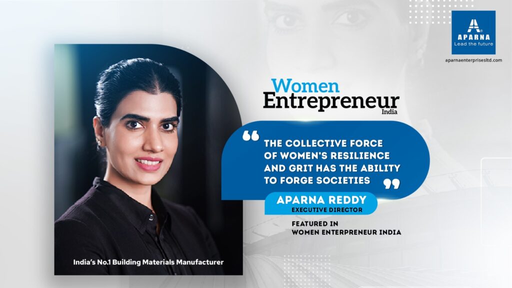 Progress with Passion, Ms Aparn Reddy’s Vision