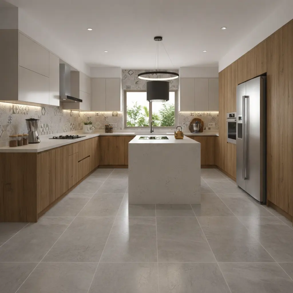 Matte Vitrified kitchen Floor Tile